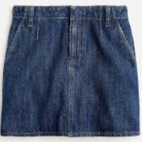 J. Crew Dresses & Skirts - J CREW MINI DENIM SKIRT- size 26 NWT